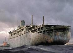诡异流冰控制的贝奇摩号，幽灵船海上漂泊40年终不能上岸