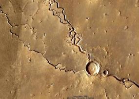 火星上有生命存在过吗，发现运河与礠晶体的证据！