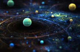 为什么宇宙中的星球都是圆的，星体旋转被磨平成圆形（原理详解）