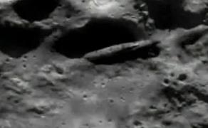 月球上的巨型飞船真相，一亿年前的外星人飞船坠毁月球