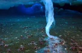 恐怖的南极死亡冰柱，摧毁生命的冰柱可能是地球生命的起源之地