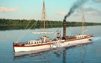 轮船是谁发明的？它是由美国人富尔顿发明的
